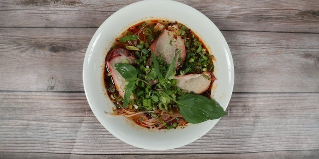 Spicy BBQ Pork Pho