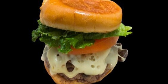 Mushroom Bacon Swiss Burger