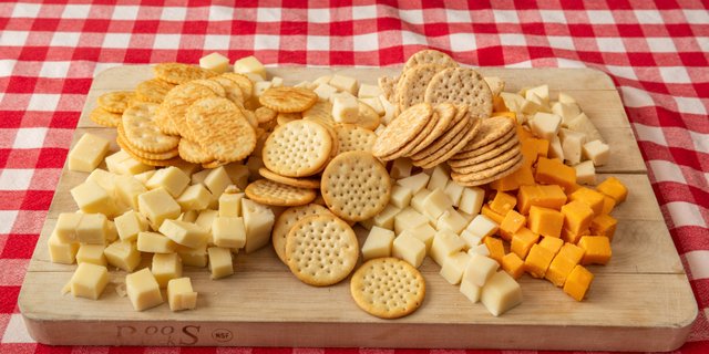 Cheese and Cracker Display