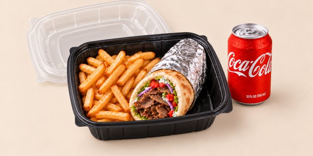 Gyro "Doner" Wrap Combo