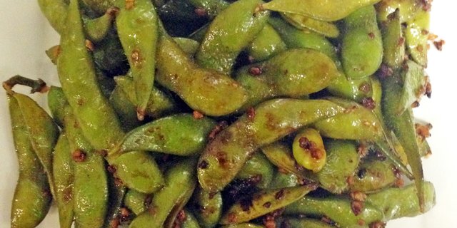 Garlic Edamame