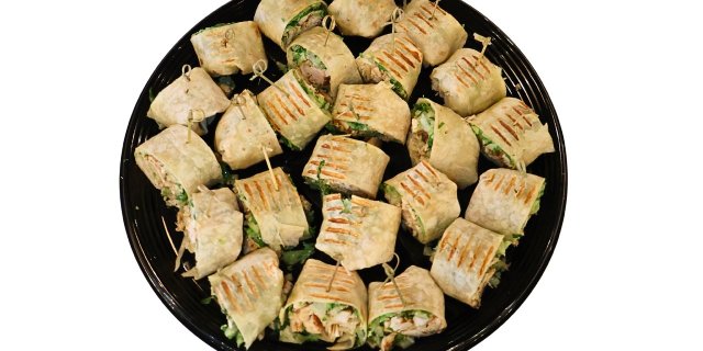 Grilled Chicken Caesar Wrap Platter