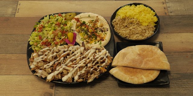 Chicken Shawerma Plate