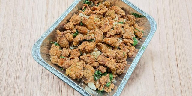 Garlic Popcorn Chicken Party Tray