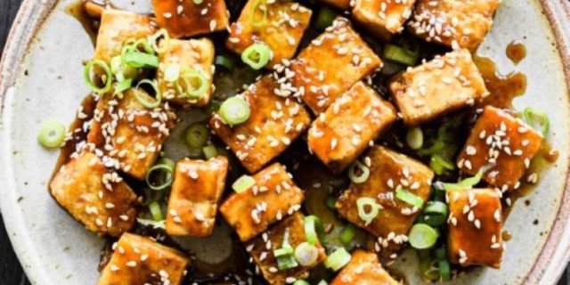Honey Garlic Tofu