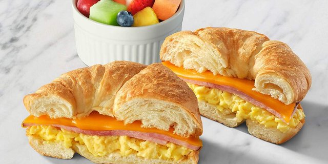 Ham Croissant Breakfast Box