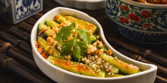 Organic Cucumber Salad