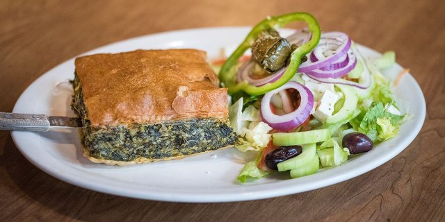 Homemade Spanakopita