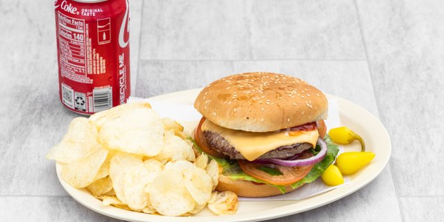 Cheese Burger Combo