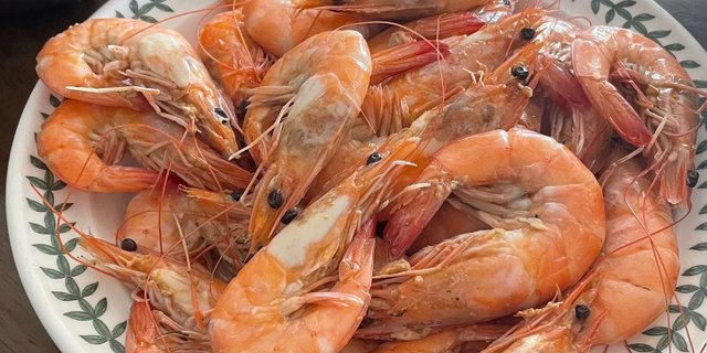 Steamed Shrimp