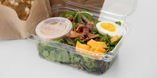Mixed Green Salad Wrap Boxed Lunch