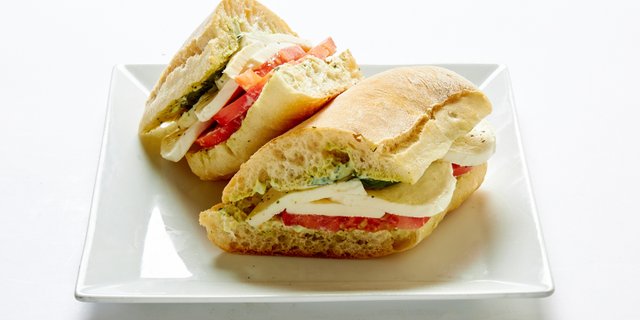 Mozzarella & Tomato Sandwich