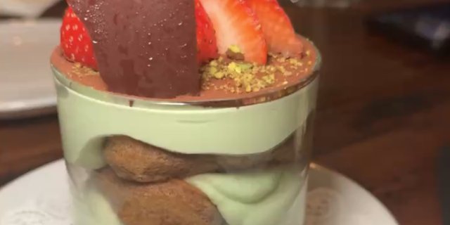 Pistachio Tiramisu
