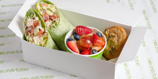 Wrap & Side Boxed Lunch