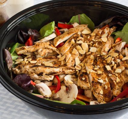 Individual Zesty Chicken Salad