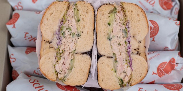 Dozen Tuna Salad Sandwiches