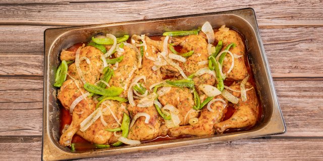 Baked Chicken Tray