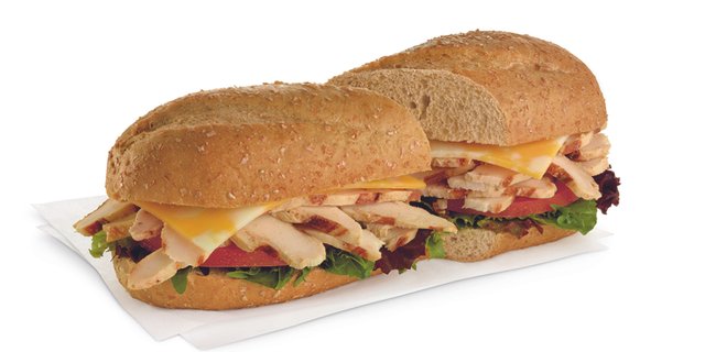 Chilled Grilled Chicken Sub Sandwich