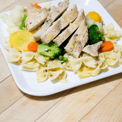 Garlic-Parmesan Chicken Pasta