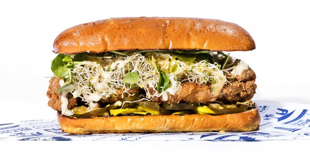 Golden Chicken Sandwich