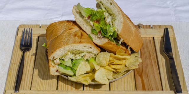 Pesto Chicken Sandwich