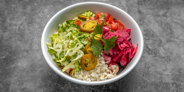 Vegetarian Guacamole Rice Bowl