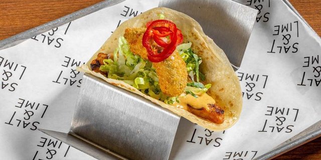 Grilled Salmon Tacos Boxed Lunch