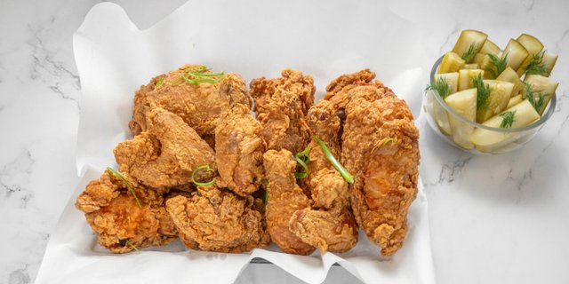 Whole Crispy Fried Chicken