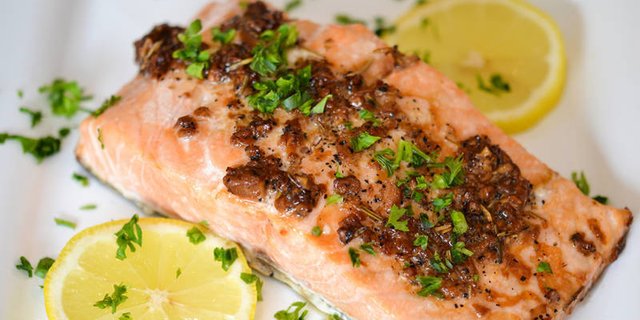 Baked Salmon Fillet