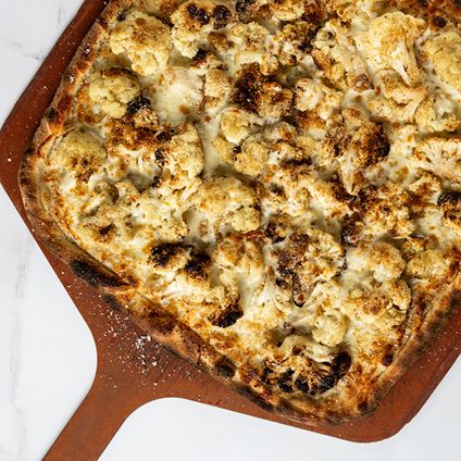 Roasted Cauliflower Pizza
