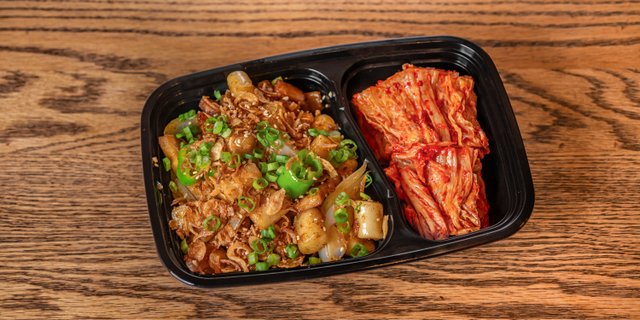 Vegetarian Gaji Bokum Lunch Box