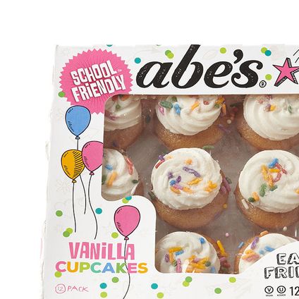 Abe's Vegan Mini Vanilla Cupcakes