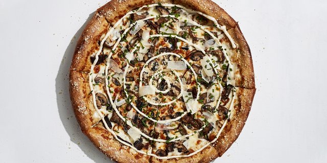 Holy Shiitake Pizza