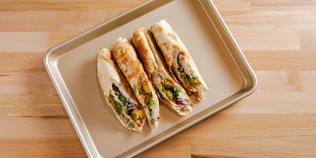 Tikka Wrap Platter