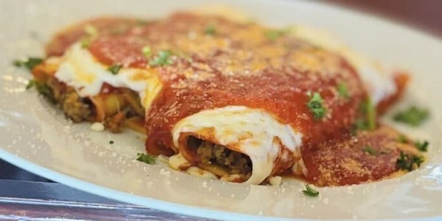 Canneloni w/ Marinara Sauce