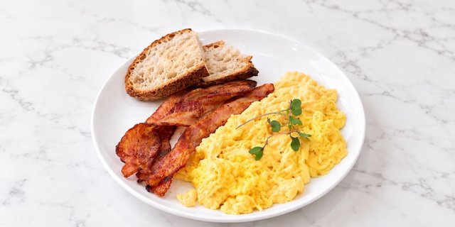 Slate Breakfast Plate