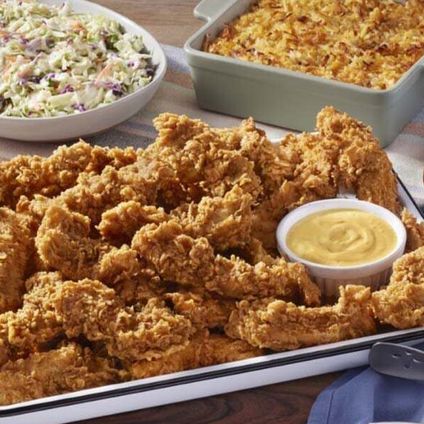 Crispy Tender Dippers Buffet w/ Two Sides