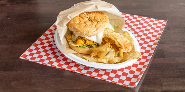 Chicken Tikka Burger