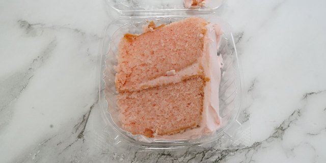 Strawberry Cake Slice