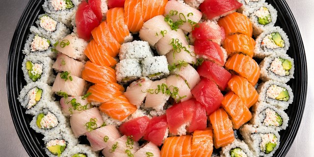 Large Sushi Catering Tray