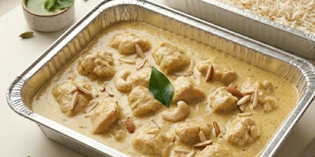Chicken Korma + Rice