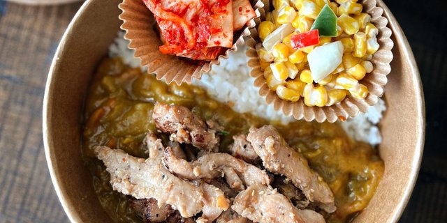 Individual Grilled Chicken Curry