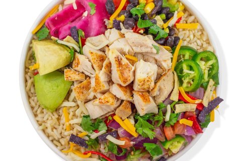 Chicken Burrito Rice Bowl