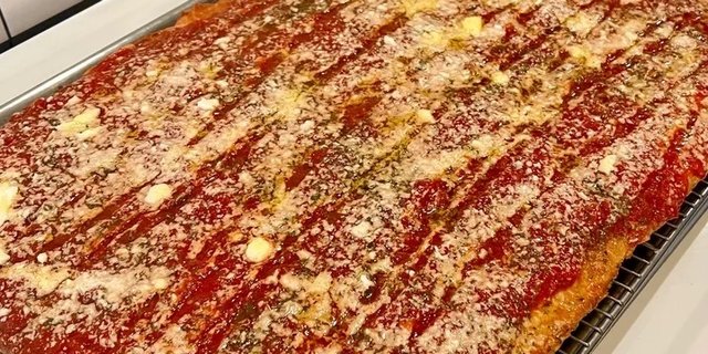Upside-Down Sicilian Pizza