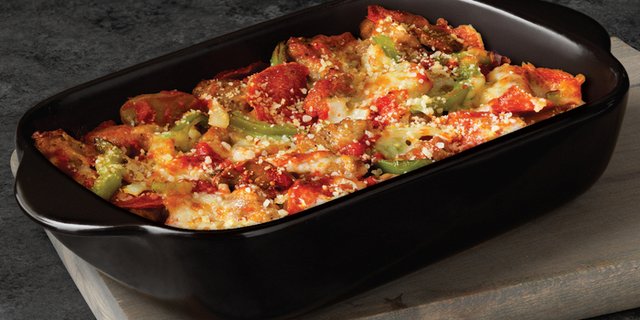 Deluxe Pizza Catering Bowl