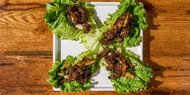 Bulgogi Lettuce Wraps