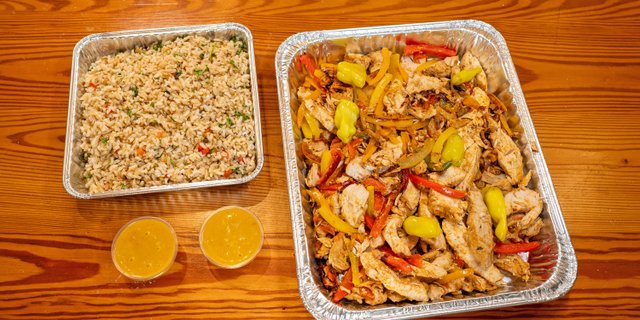 Spicy Chicken Fajita Tray