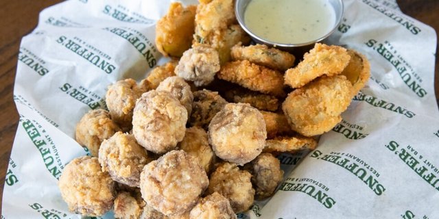 Fried Pickles & Mushrooms