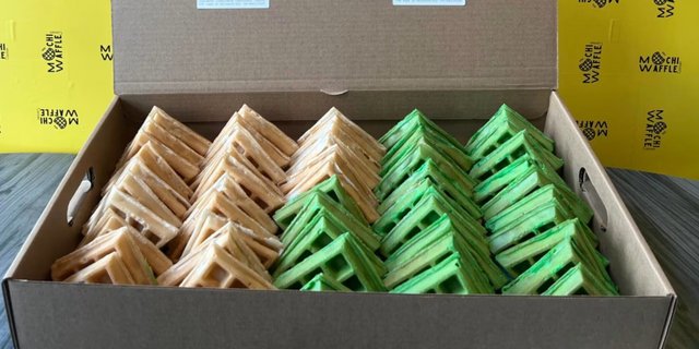 Mochi Waffle Box (Waffle Only)