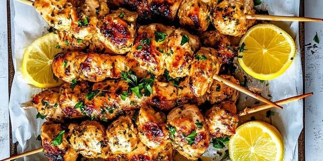 Chicken Skewers Tray